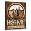 Hayooo Personalized Family Canvas Sweet Home 2