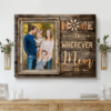Hayooo Personalized Canvas For Mothers Day Home Is Wherever Mom Is