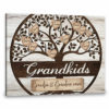 Hayooo Canvas Personalized Gift For Grandmom With Family Tree