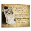 Hayooo Canvas Anniversary Gift For Parents Wall Art Above Bed Decor